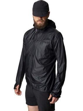 Houdini Come Along Wind Jacket Lightweight Black Jacket Black NEW